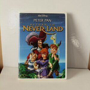 Disney Peter Pan  Return To Neverland  DVD